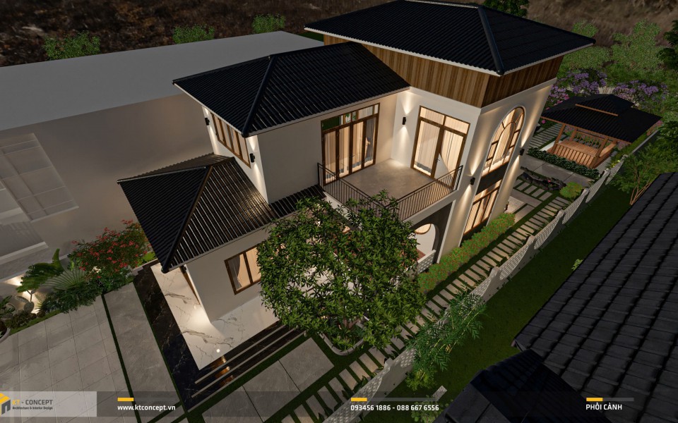 BIỆT THỰ SÂN VƯỜN - BÌNH THUẬN - Thiết Kế & Thi Công Hoàn Thiện