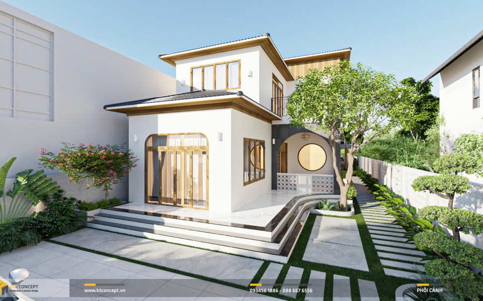 BIỆT THỰ SÂN VƯỜN - BÌNH THUẬN - Thiết Kế & Thi Công Hoàn Thiện
