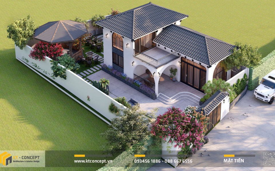 HONG DAO VILLA - Thiết Kế Kiến Trúc - Nội Thất