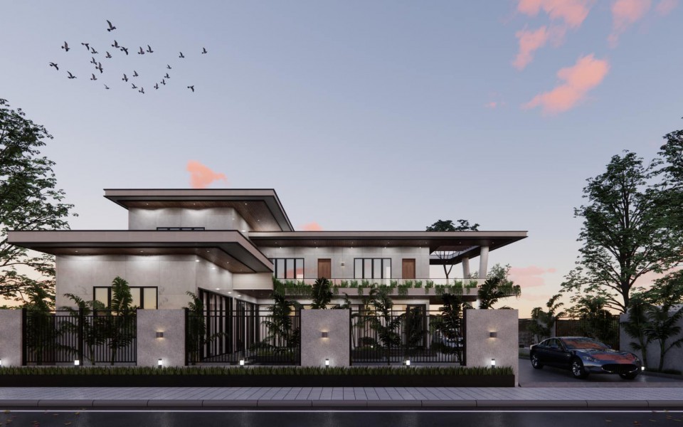 SUNSET VILLA - Thiết Kế Kiến Trúc - Nội Thất